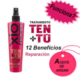 Shampoo sin Parabenos Ten + Tu Xiomara con Aceite de Argán
