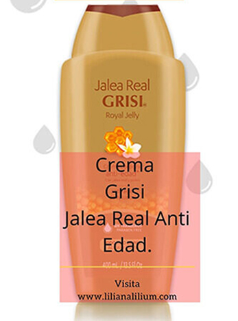 Crema Grisi jalea real Anti Edad-Reseña