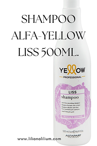 Reseña del Shampoo Alfa-Yellow Liss 500ml