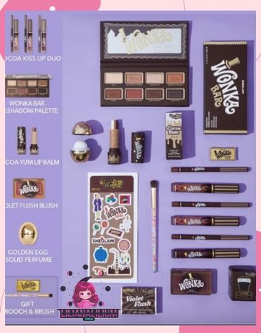 willy wonka makeup collection review