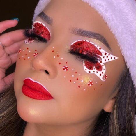 Deslumbra en Navidad con Estas ideas de Maquillaje 2023